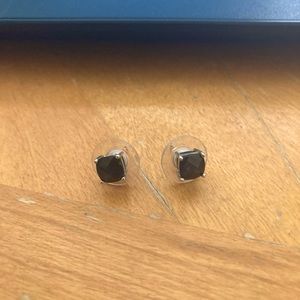 Sterling Earrings with Stone